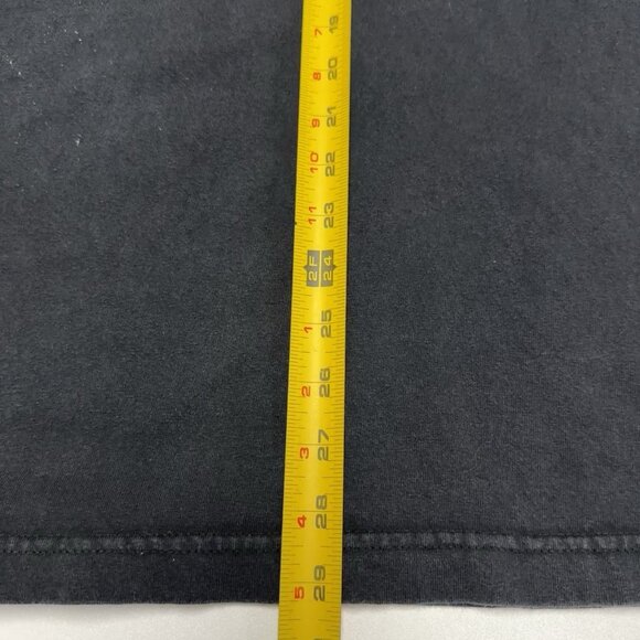 Vintage University of Oregon Baseball T Shirt Mens XL 23x29 Black Long Sleeve - Picture 10 of 10